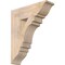 Ekena Millwork Merced Traditional Smooth Bracket, Douglas Fir, 5 1/2"W x 20"D x 24"H BKT06X20X24MRC01SDF - alternate 1